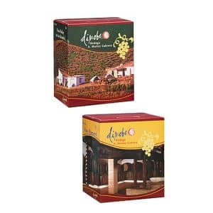 Vermut Dimobe Bag in Box 5 litros – imagen del envase con dos cajas