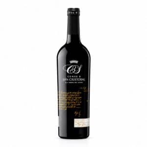 Botella de vino tinto Conde de San Cristóbal Ribera del Duero