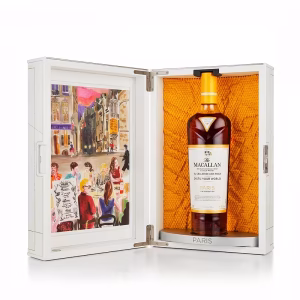 Botella más estuche The Macallan Distil Your World Paris Edition 70cl con estuche edicion limitada 48%