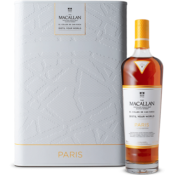 Macallan Paris botella más estuche ya disponible en España
